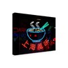 Trademark Fine Art CW Hetzer 'Neon Ramen' Canvas Art, 14x19 ALI47592-C1419GG